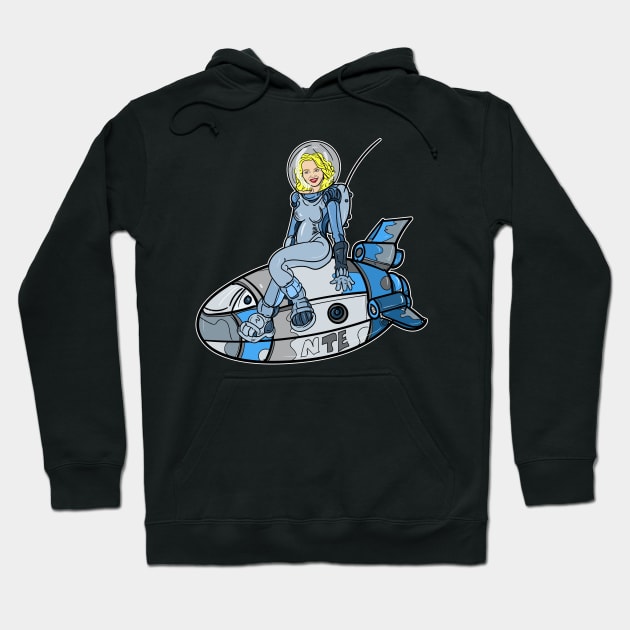 Astro Gurl Hoodie by silentrob668